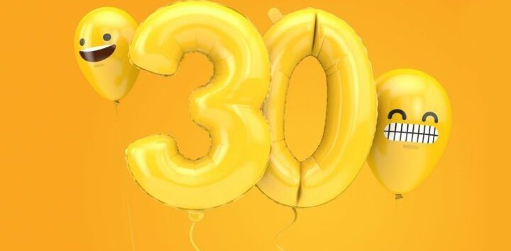 Glückwünsche zum 30. Geburtstag – Den Meilenstein feiern