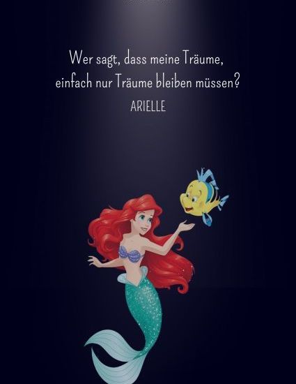 Zitat von Arielle die Meerjungfrau